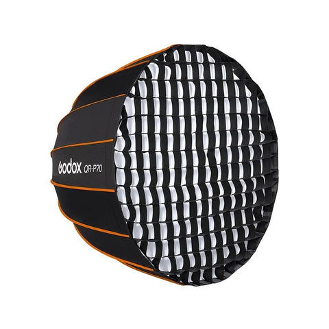 Godox 神牛 QR-P70 Bowens Mount 拋物線型快速柔光箱連網格 Godox 神牛 QR-P70 Bowens Mount 拋物線型快速柔光箱連網格
