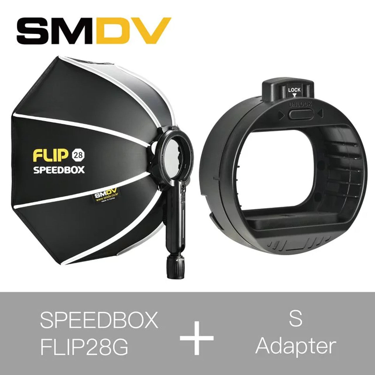SMDV Speedbox Flip 28 70cm 快開柔光箱連S Adapter