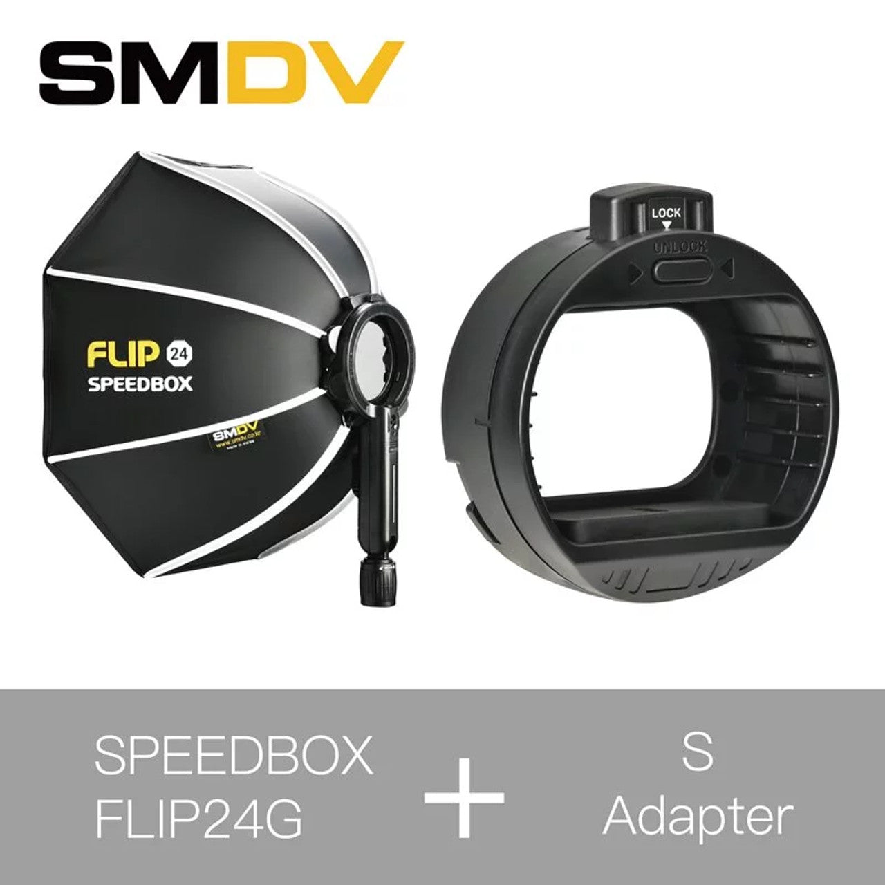 SMDV Speedbox Flip 24 60cm 快開柔光箱連S Adapter