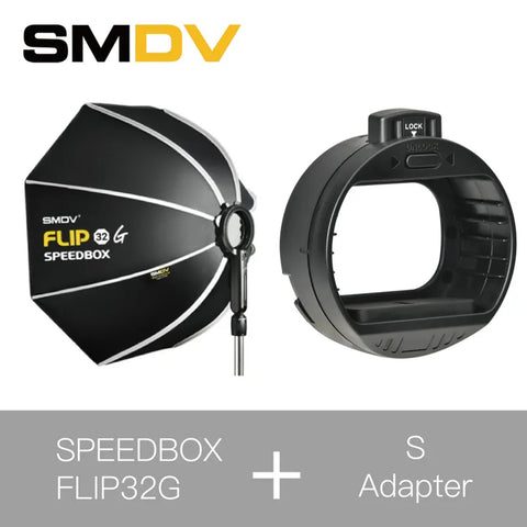 SMDV Speedbox Flip 32 80cm 快開柔光箱連S Adapter