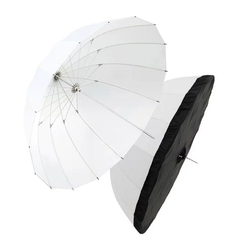 Godox 神牛 UB-165D 165cm White Diffusion Parabolic Umbrella 半透明拋物線深口柔光傘連黑銀反光布