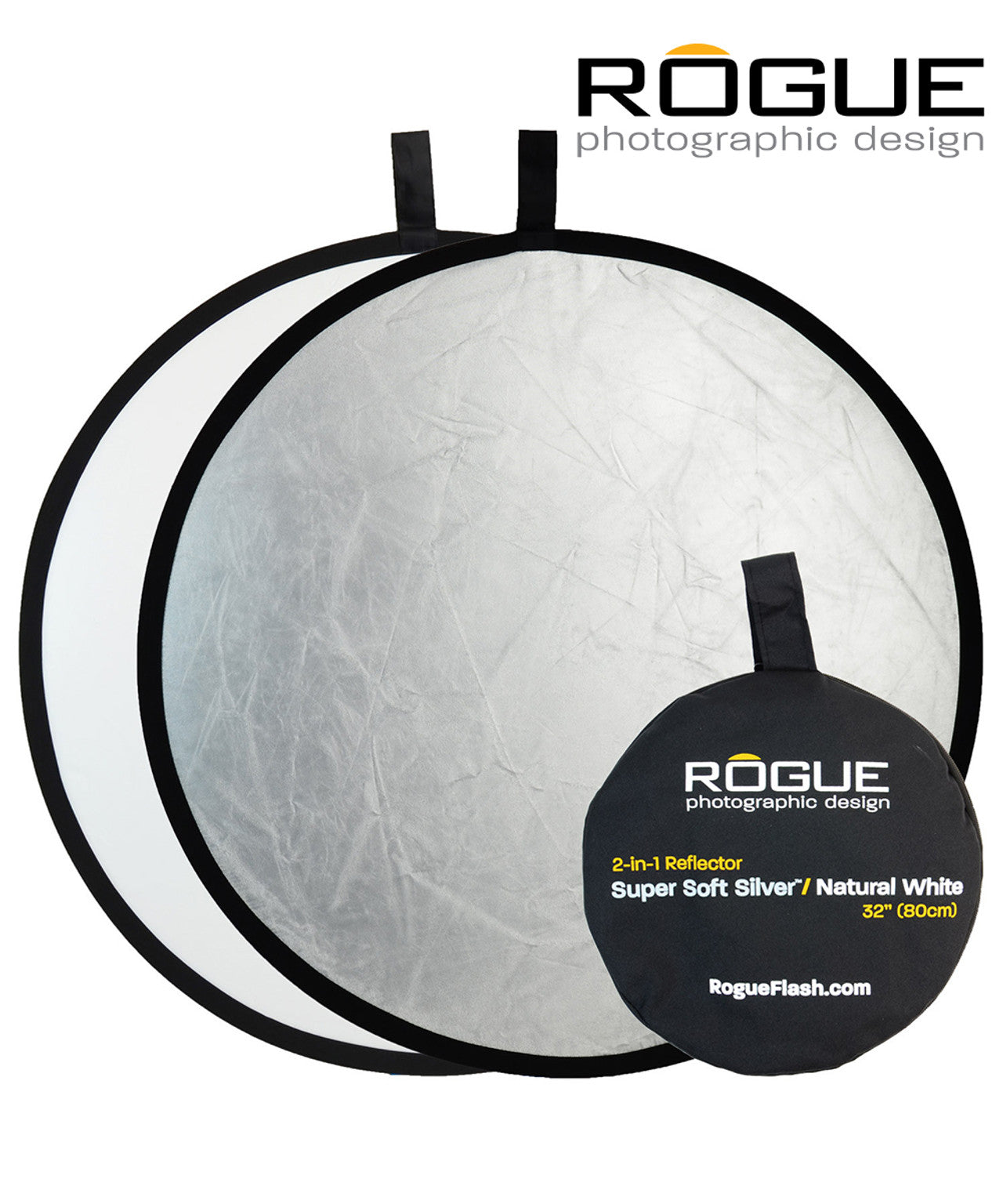 Rogue 32” (80cm) 2-in-1 Collapsible Reflector 二合一反光板