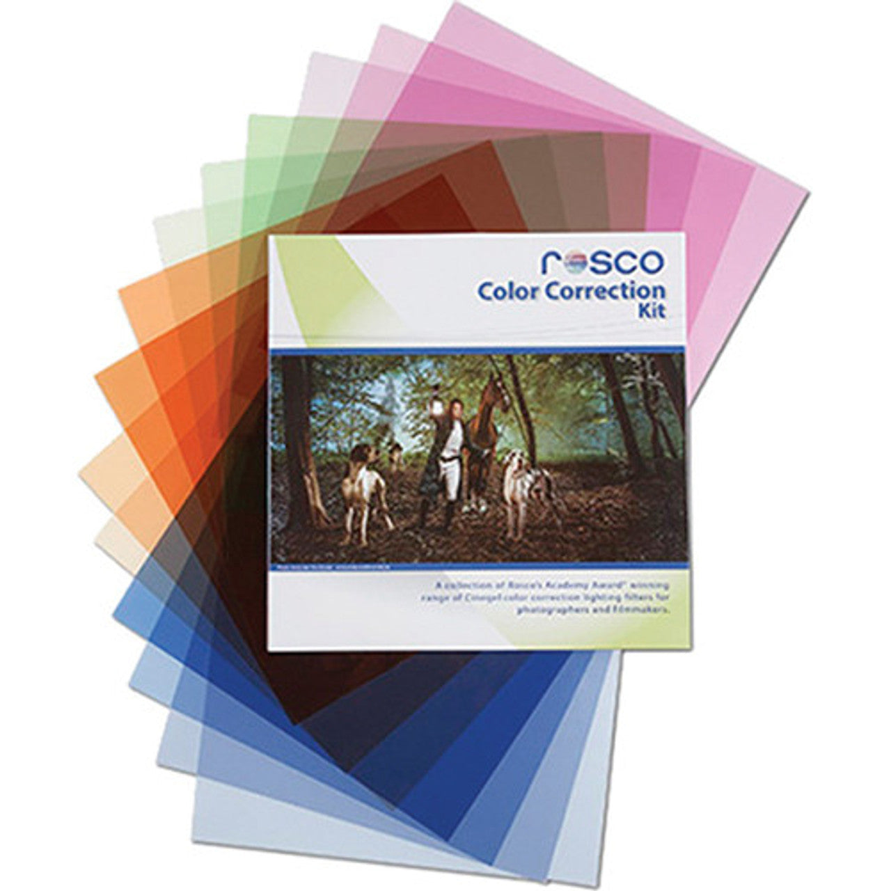 Rosco Color Correction Filter Kit (12 x 12")  閃光燈校正色片 Gel紙套装