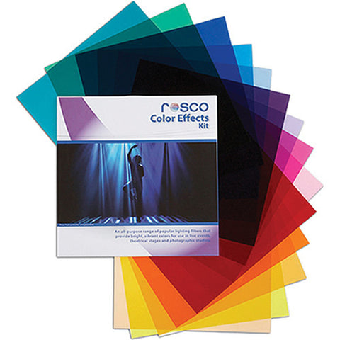 Rosco Color Effects Filter Kit (12 x 12")  閃光燈濾色片Gel紙套装